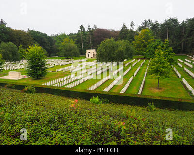 Buttes New British Cemetery in der Nähe von Polygon Holz Ypern Stockfoto