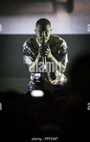 Frank Ocean live auf der BMW Welt in München (das einzige Konzert in Deutschland). Stockfoto