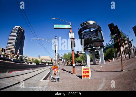 Footprint Center, Centro de Phoenix, Phoenix, US Airways Center, America West Arena, Chase Field, Downtown Phoenix, estadio Chase Field Stockfoto