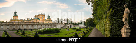 Museum des Königs Jan III Palast in Wilanow Stockfoto