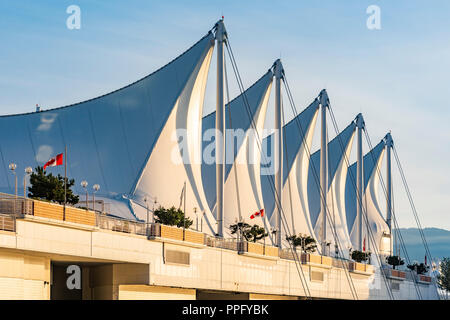 Canada Place, Vancouver, Britisch-Kolumbien, Kanada Stockfoto