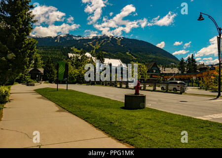 Whistler British Columbia Stockfoto