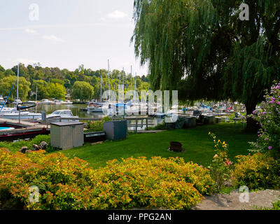 Maitland Tal Marina, Goderich, Ontario Stockfoto