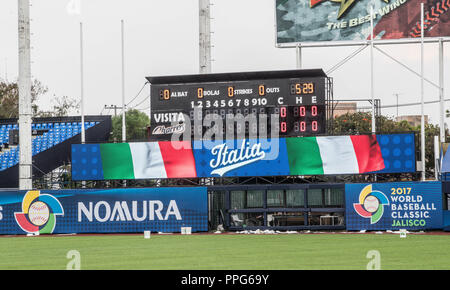 Baseball, Beisbol, WBC, WBC 2017, WBC, MEXIKO, World Baseball Classic, World Baseball Classic Mexiko. Jalisco Stadium in Guadalajara, Jalisco, Mexiko. M Stockfoto