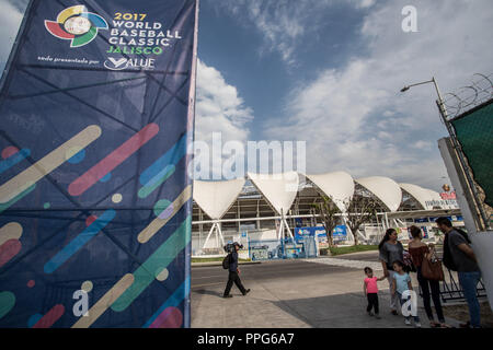 Baseball, Beisbol, WBC, WBC 2017, WBC, MEXIKO, World Baseball Classic, World Baseball Classic Mexiko. Jalisco Stadium in Guadalajara, Jalisco, Mexiko. M Stockfoto