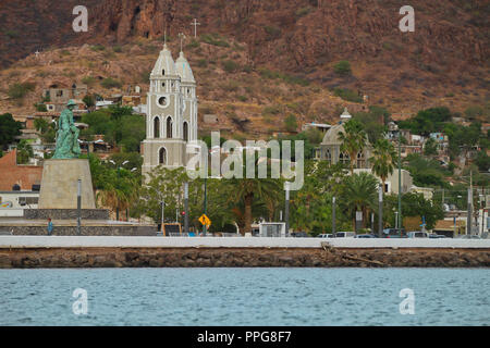 Bericht der Fischerhafen von Guaymas Sonora. Reportaje del Puerto pesquero de Guaymas Sonora. Stockfoto