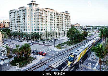 West Palm Beach Florida, Quadrille Boulevard, City Palms, Eigentumswohnungen Wohnapartments Gebäude Gebäude Gehäuse, Komplex, Skyline, Gebäude Stockfoto