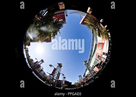 Chase Field Stadion, Heimat von Arizona Diamondbacks Major League Baseball Franchise, MLB. Zentrum von Phoenix Arizona in den USA, USA. (Foto: Lu Stockfoto