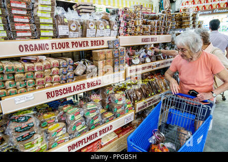 Delray Beach Florida, der Boys Farmers Market, innen, Shopping Shopper Shopper Shop Shops Markt Märkte Markt Kauf Verkauf, Einzelhandel zu Stockfoto