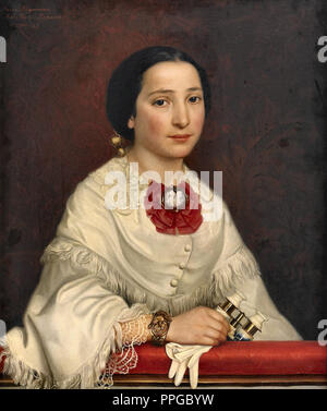 Ekwall Emma-Portrait von Maria Dominica Ricci-Plagemann Stockfoto
