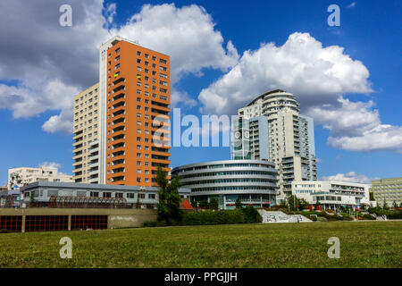 Rathaus, Stodulky Viertel, Prager Nachbarschaft Stockfoto