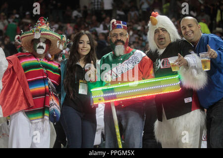 Pimer Dia de acción en la Serie del Caribe 2013 en el Estadio Sonora ¨ ¨ (BaldemarDeLosLlanos/NortePhoto) Stockfoto