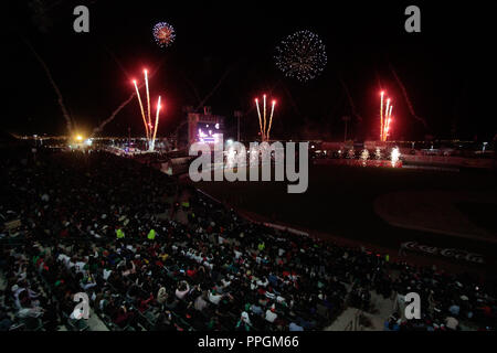 Pimer Dia de acción en la Serie del Caribe 2013 en el Estadio Sonora ¨ ¨ (BaldemarDeLosLlanos/NortePhoto) Stockfoto