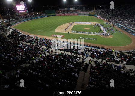 Pimer Dia de acción en la Serie del Caribe 2013 en el Estadio Sonora ¨ ¨ (BaldemarDeLosLlanos/NortePhoto) Stockfoto