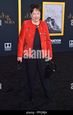 Kathy Bates an der 'ein Stern ist geboren" Premiere im Shrine Auditorium am 24. September 2018 in Los Angeles, Kalifornien. Stockfoto