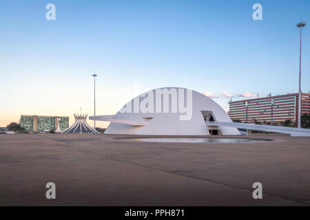 Brasilia - Brasilia, Distrito Federal, Brasilien Stockfoto