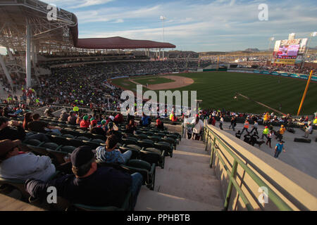 Pimer Dia de acción en la Serie del Caribe 2013 en el Estadio Sonora ¨ ¨ (BaldemarDeLosLlanos/NortePhoto) Stockfoto