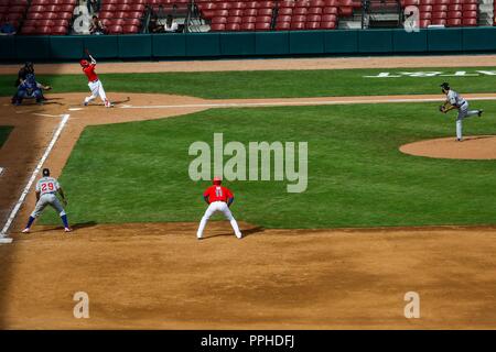 Diamante de Terreno de San Blas, durante el Partido de Beisbol de la Serie del Caribe entre Republica Dominicana vs Puerto Rico en El Nuevo Estadio de lo Stockfoto