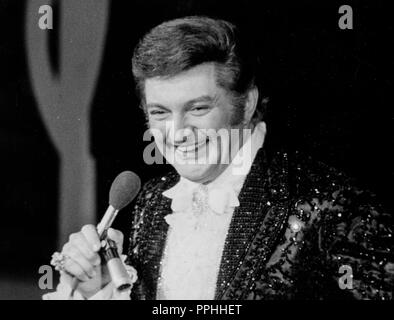 Liberace, das London Palladium, 70 s Stockfoto