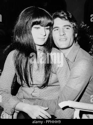 Fausto leali, Milena Cantu, 1967 Stockfoto
