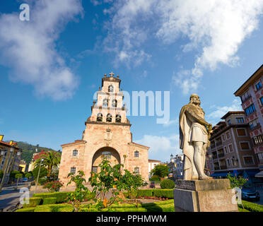 Cangas de Onis Asunción Kirche in Asturien, Spanien Stockfoto