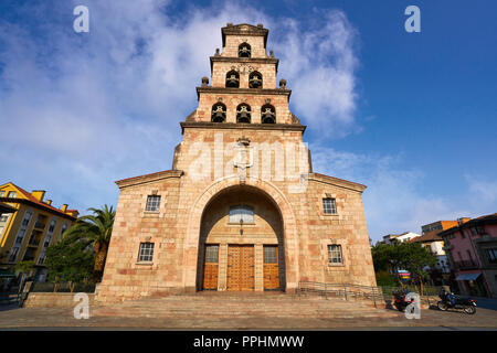 Cangas de Onis Asunción Kirche in Asturien, Spanien Stockfoto