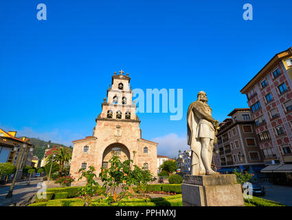 Cangas de Onis Asunción Kirche in Asturien, Spanien Stockfoto