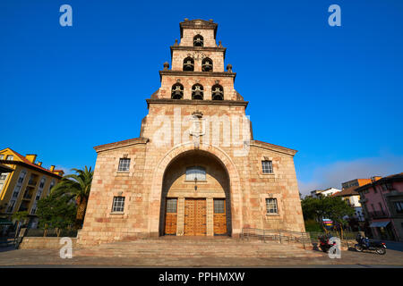 Cangas de Onis Asunción Kirche in Asturien, Spanien Stockfoto
