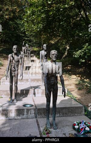 Denkmal für die Opfer der kommunistischen Unterdrückung, Prag, Tschechische Republik Stockfoto