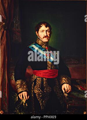 Infante Carlos, Graf von Molina (1788-1855). Erste Hälfte des 19. Jahrhunderts. Öl auf Leinwand. 126 cm x 97 cm. Museum: REAL ACADEMIA DE BELLAS ARTES DE SAN FERNANDO. Autor: Lopez y Portaña, Vicente. Stockfoto