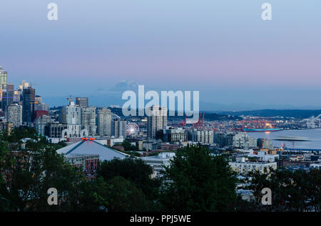 Skyline von Seattle Stockfoto