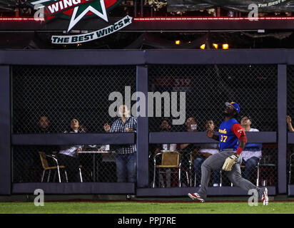 Seth Lugo Krug Inicial de Puerto Rico hace lanzamientos en el Primer Inning, durante el Partido entre Puerto Rico contra Venezuela, World Baseball Stockfoto