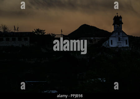 Pilares Dorf Nacozari, Sonora, Mexiko. verlassene Minenstadt, Ghost Town, Dorf allein. (Foto: LuisGutierrez) pueblo Pilares de Nacozari SON Stockfoto