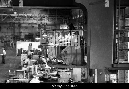 VEB (Volkseigener Betrieb) Germania in Karl-Marx-Stadt (DDR) im September 1975. Anlagenbau. | Verwendung weltweit Stockfoto