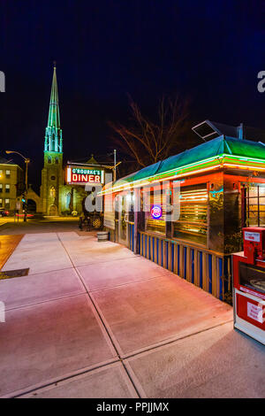 O'Rourke's Diner Middletown, Connecticut, USA Stockfoto