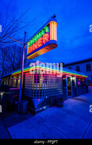 O'Rourke's Diner Middletown, Connecticut, USA Stockfoto