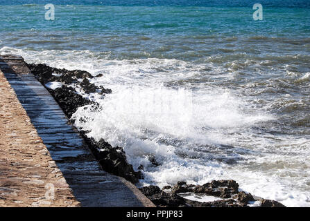 Purro Strand in Mallorca Stockfoto