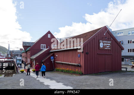 Polar Museum in Tromsø, Norwegen Stockfoto