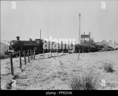 Whitland United Dairies Creamery 1937 Stockfoto