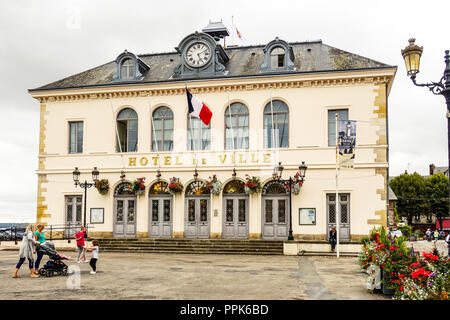 Hotel de Ville, Honfleur, Normandie Stockfoto