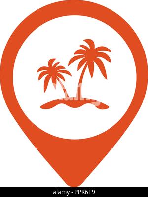 Palm lage Symbol Vektor Stock Vektor