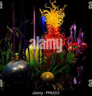 Dale Chihuly, mundgeblasenem Glas, Seattle, Washington State, USA Stockfoto