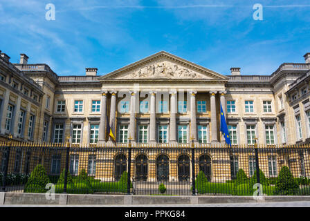 Senat, Senat, staatliche Gebäude, Rue de la Loi, Brüssel, Belgien Stockfoto