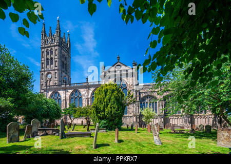 Marienkirche in Warwick, Warwickshire, England, Vereinigtes Königreich, Europa. Stockfoto