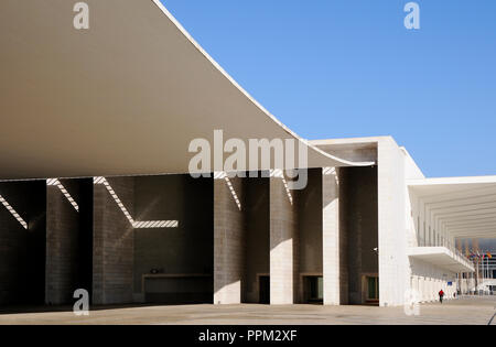 Pavilhão de Portugal. Parque das Nações, Lissabon, Portugal Stockfoto