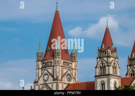 Matthias Kirche auf dem Burgberg in Budapest, Ungarn Stockfoto