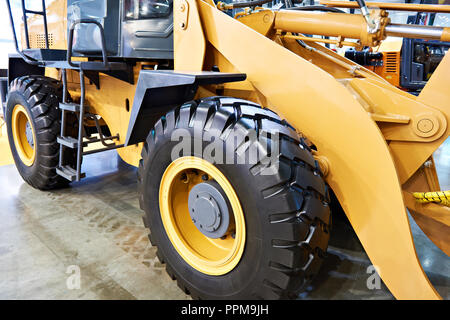 Neue Frontlader für den Bau Stockfoto