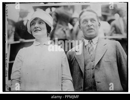 Bobby Jones & Frau Stockfoto