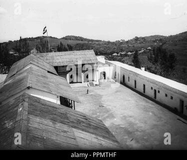 Boma Mahenge Deutsch Ostafrika 1907-14. Stockfoto