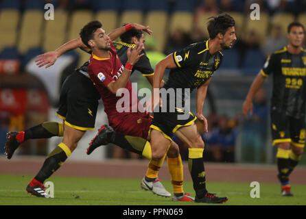 Rom, Italien. 26. September 2018. 26.09.2018, Stadio Olimpico, Rom, Italien. SERIE A: PASTORE in Aktion während der italienischen Serie A Match zwischen A.S. ROMA V FROSINONE im Stadio Olimpico in Rom. Credit: Marco iacobucci/Alamy leben Nachrichten Stockfoto